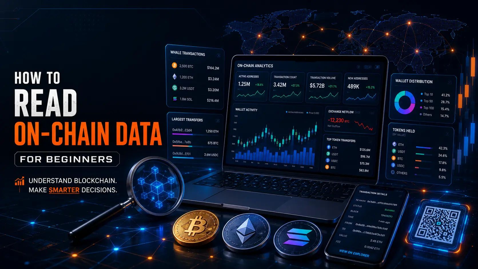 Read more about the article How to Read On-Chain Data for Beginners (2026 Complete Guide)